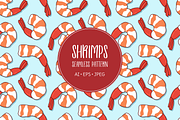 Peeled shimps pattern, an Illustration by Cmeree (Thumbnail 1 of 3)