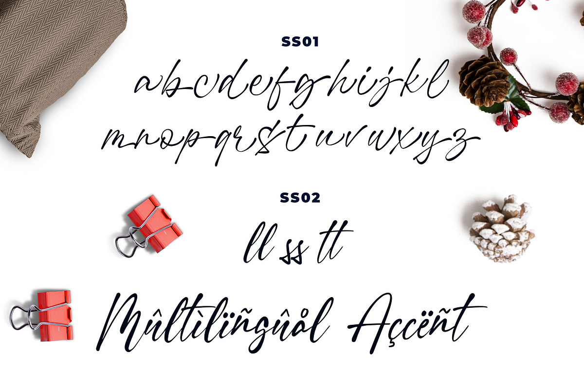 Heatting - Signature Font, a Script Font by Blankids Studio (Photo 9 of 10)