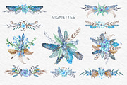 Boho Watercolor Bundle, a Background Graphic by kisikoida (Thumbnail 6 of 15)