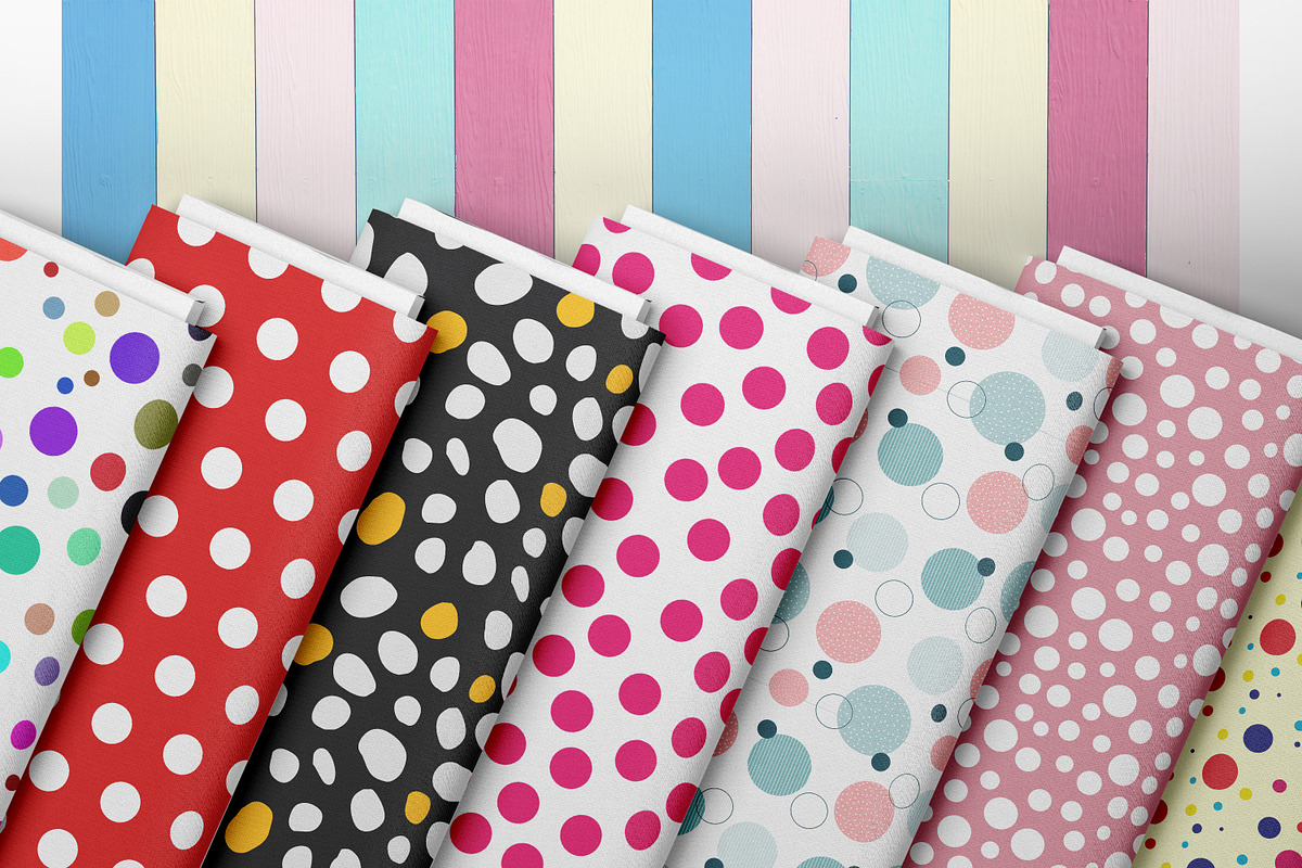 Polka Dot Seamless Pattern, a Pattern Graphic by Digital Studio (Photo 2 of 9)