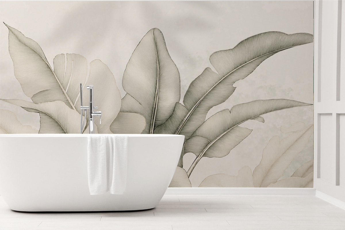 Abstract Forest Art Wallpaper Set, an Illustration by fei long (Photo 3 of 10)