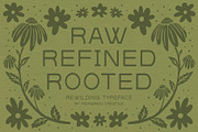 Rewilding, a Sans Serif Font by Fairwren Creative (Thumbnail 4 of 9)