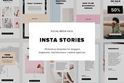 INSTA STORIES - Social Media Pack, a Social Media Template by Marie Smth (Thumbnail 1 of 3)