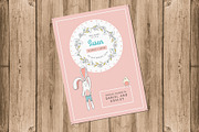 Baby Announcement Card, a Card Template by Cyrah's Collection (Thumbnail 3 of 3)