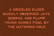 Bog | A Bold Hand Made Font, a Sans Serif Font by Liam MacSweeney's (Thumbnail 4 of 6)