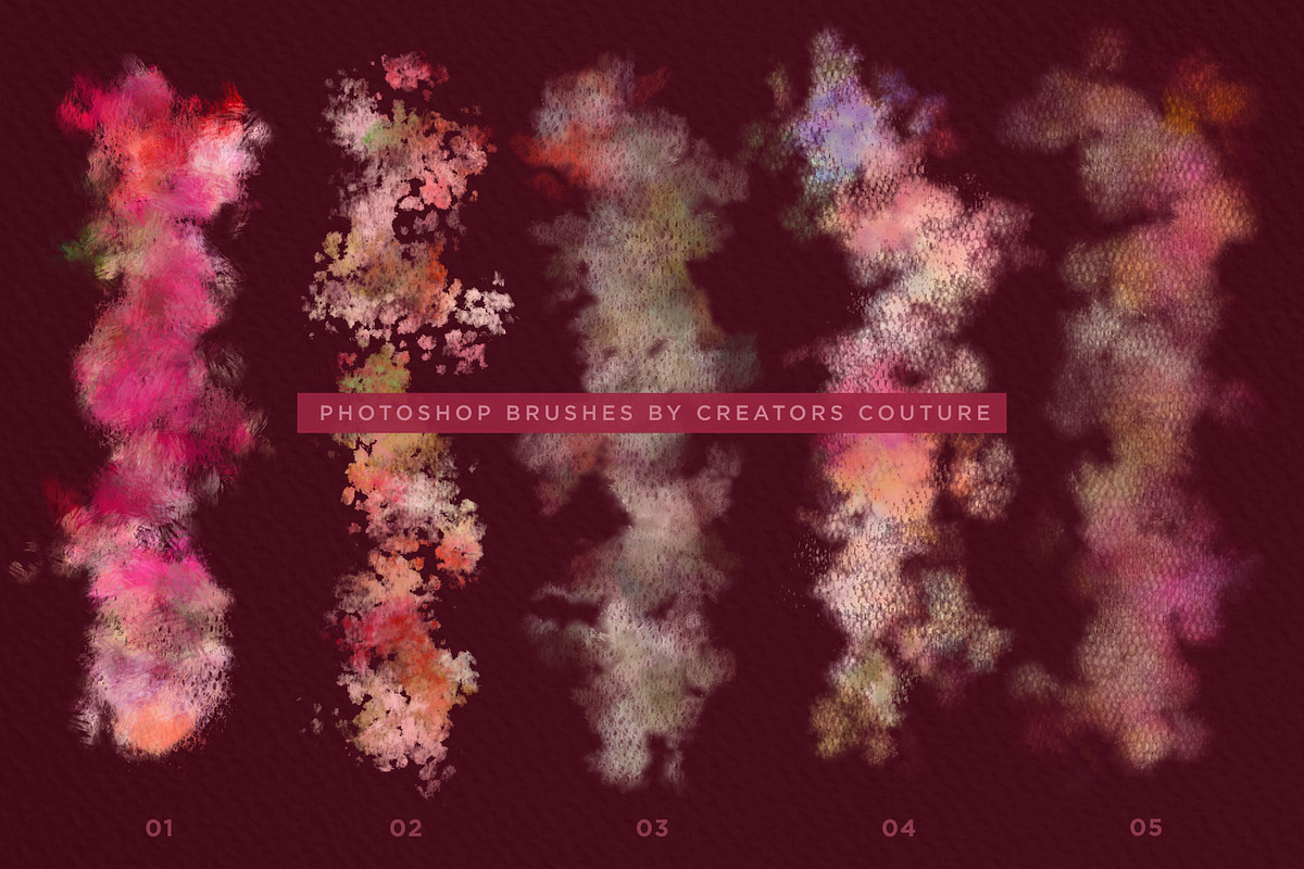 Floral and Lace Photoshop Brushes, a Brush Add-On by Creators Couture