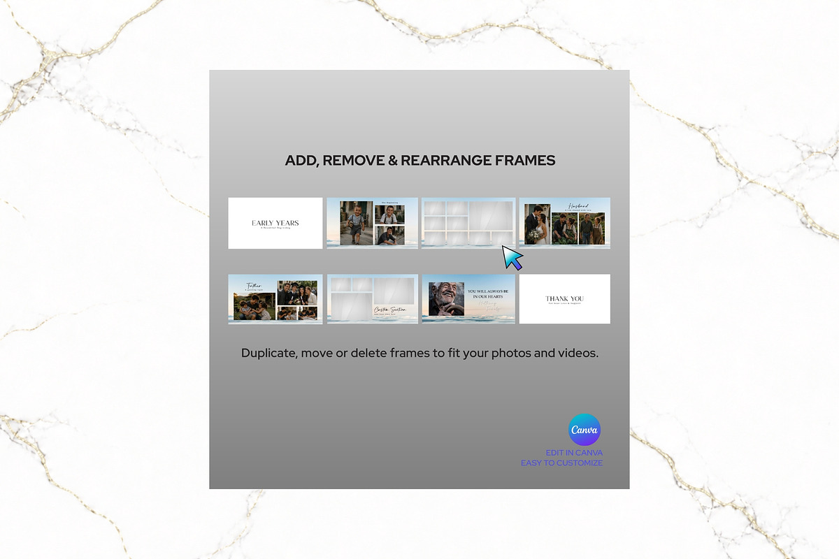Funeral Slideshow Canva FS009, a Presentation Template by TyphoonStudio (Photo 7 of 8)