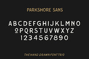 The Parkshore Font Collection, a Script Font by Hustle Supply Co. (Thumbnail 10 of 11)