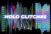 Holographic Glitch. 3D Backgrounds, a Texture Graphic by Julie&Taily (Thumbnail 4 of 19)