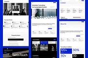 Consulting Firm Figma Template, an UI Kit Template by Rozepaars Design (Thumbnail 2 of 3)