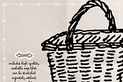 Farmers Market Clipart, Produce, a Food Illustration by The October Creative (Thumbnail 3 of 6)
