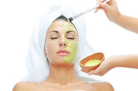 Skin treatment containing adult, attractive, and beautiful, a Beauty & Fashion Photo by dmitryersler