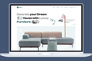 Furniture Landing Page website, a Landing Page Template by UiDex (Thumbnail 4 of 4)