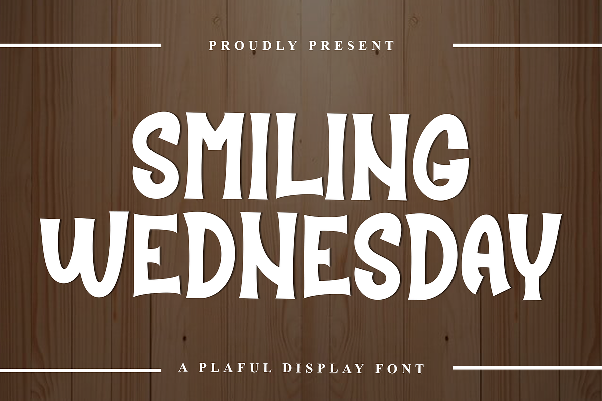 Smiling Wednesday, a Script Font by FreshTypeINK (Photo 1 of 7)