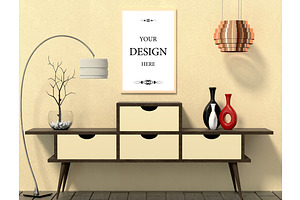 3d illustration of interior