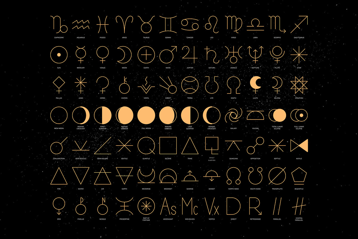 Astrology & Zodiac, a Graphic by karnofff (Photo 13 of 14)