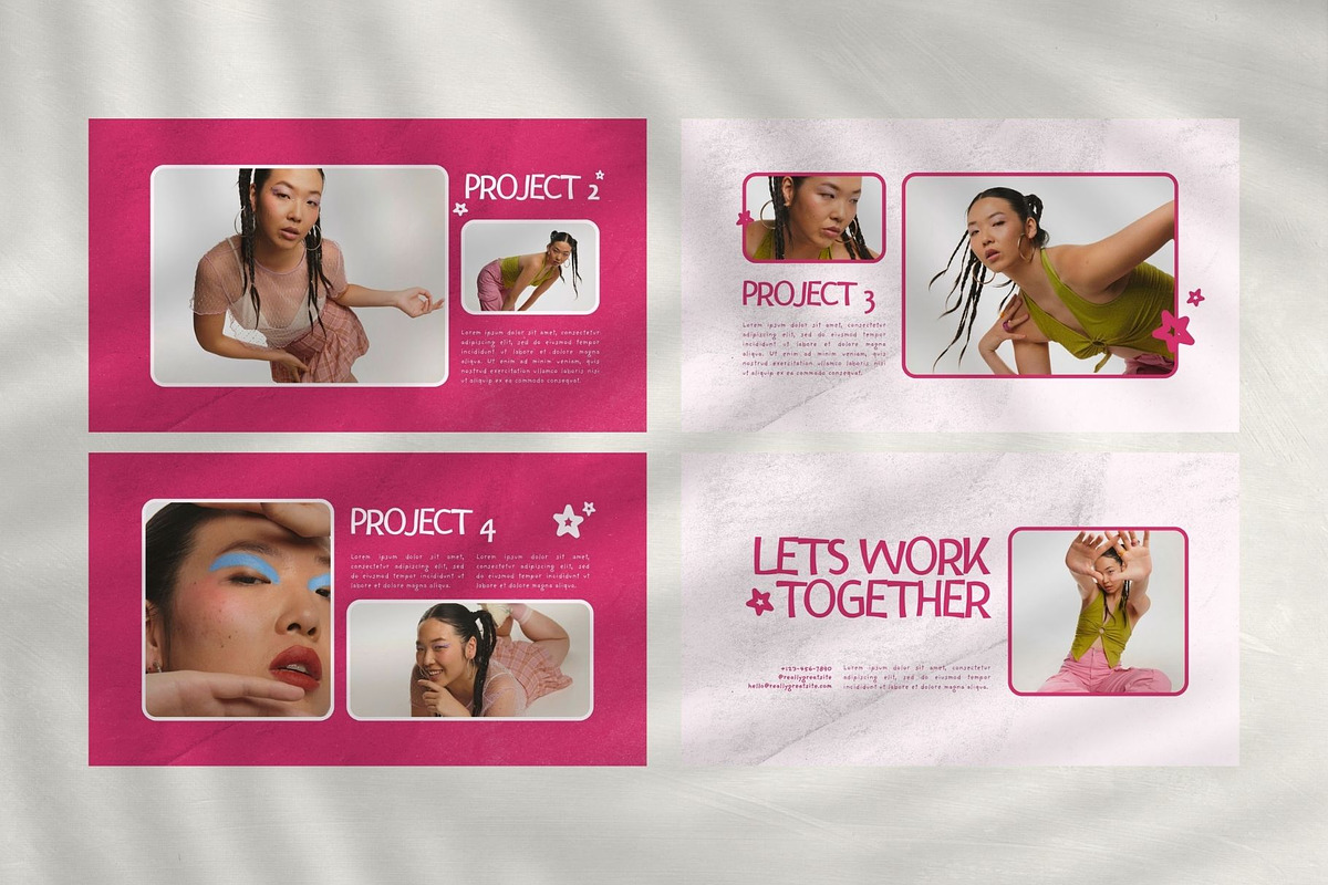 Canva Portfolio Presentation, a Presentation Template by Dstudio (Photo 3 of 3)