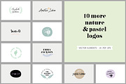 50 Simple Logos business cards, a Branding & Logo Template by Anis Illustration (Thumbnail 4 of 8)