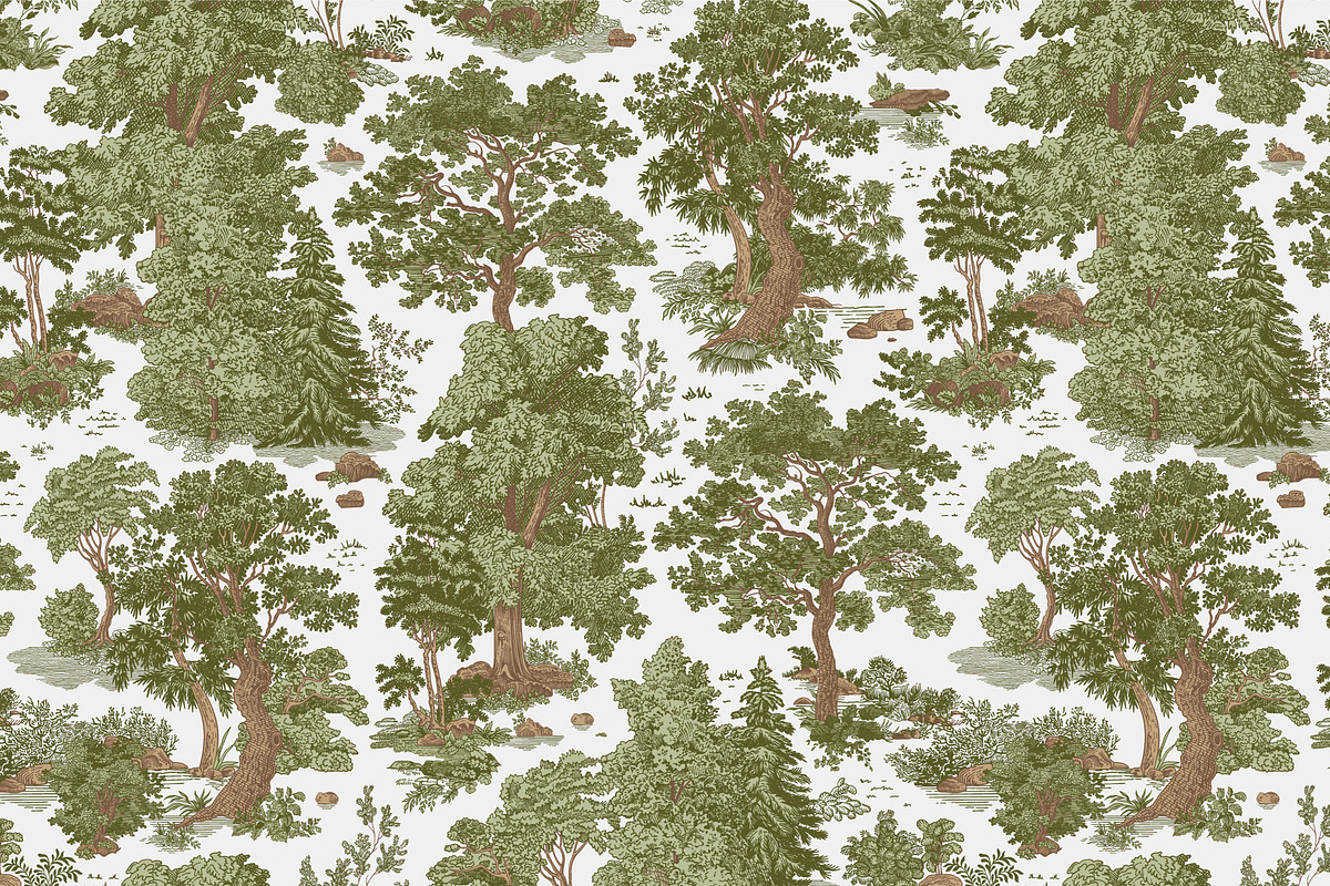 Woodland, a Decorative Illustration by olga.korneeva (Photo 7 of 12)