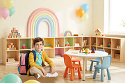 Back to School Digital Backdrops, a Background Graphic by 3Motional (Thumbnail 14 of 19)