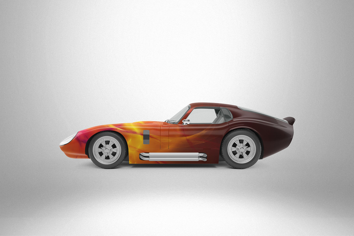 Awesome Car Wrap Design Mockup, a Product Mockup by PSD Market (Photo 3 of 12)