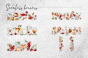 Sunset cocktails, a Food Illustration by MsFlaffy (Thumbnail 10 of 12)