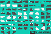147 Ripped Paper Pieces - PNGs, a Texture Graphic by Tim Gould Design (Thumbnail 5 of 6)