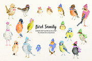 Bird Family Illustration, a Person Illustration by Corner Croft (Thumbnail 5 of 12)