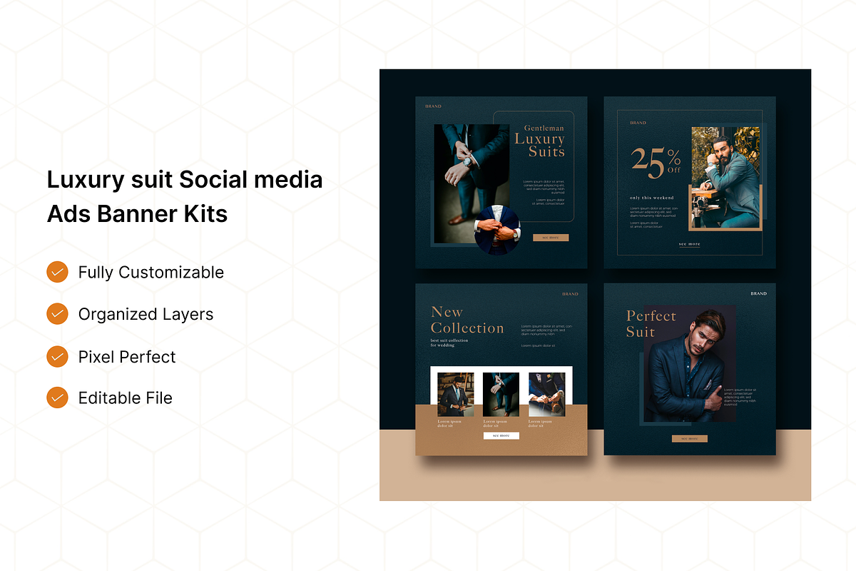 Social Media Ads Banner Kits, a Social Media Template by IconexUI (Photo 5 of 6)