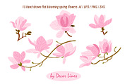 Spring Bloom, a Decorative Illustration by Decor Lines (Thumbnail 2 of 12)
