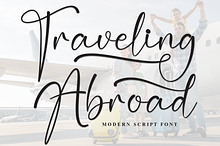 Traveling Abroad | Script Font