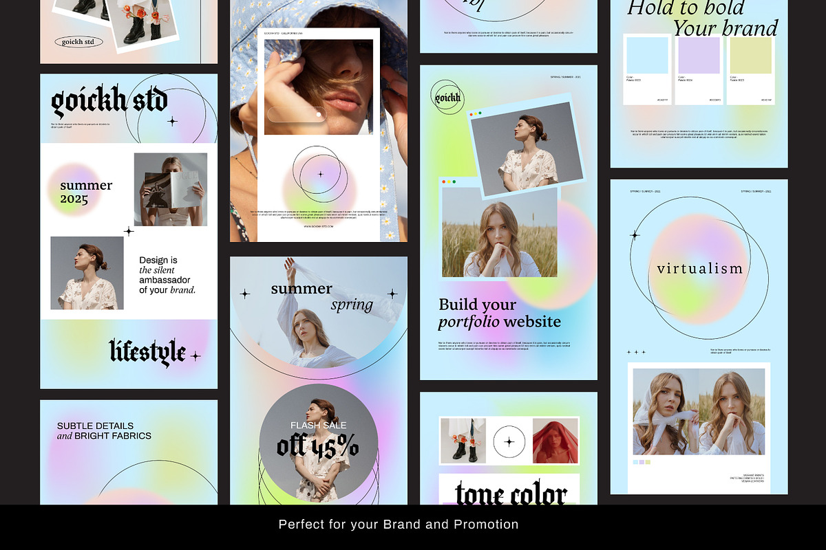 Welson - Gradient Brand Social Media, a Social Media Template by Dirtytemp Studio (Photo 4 of 5)