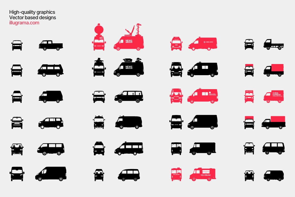 Vehicles - Modern Graphics, an Illustration by illugrama (Photo 7 of 10)