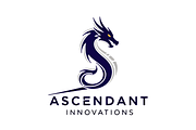 Dragon Powerful Emblem Logo Design, a Branding & Logo Template by Megafox Studio (Thumbnail 2 of 2)
