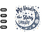 My Head's in the Stars, Literally, an Illustration by Awieee1 (Thumbnail 1 of 4)