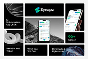 Synapz - AI Task Collaboration App, an UI Kit Template by Creative Perspective (Thumbnail 2 of 6)