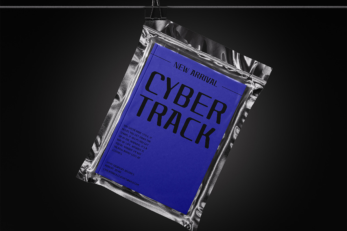 Rachyber - Futuristic Font, a Sans Serif Font by AQR Studio (Photo 6 of 8)