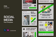 Streetwear Fashion Social Media, a Social Media Template by FDR Studio (Thumbnail 1 of 3)