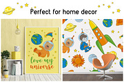 LITTLE SPACEMAN, a Decorative Illustration by FARAWAYKINGDOM (Thumbnail 5 of 7)