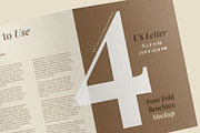 4 Fold US Letter Brochure Mockup, an Advertising Mockup by Illusiongraphic (Thumbnail 18 of 20)