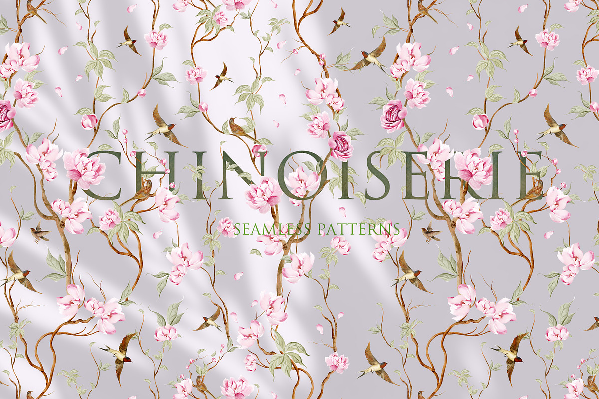 WATERCOLOR CHINOISERIE COLLECTION, a Graphic by Knopazyzy (Photo 8 of 22)