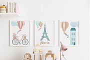 Beige Paris Seamless Pattern Set, a Pattern Graphic by Oksana Dovhopol Art (Thumbnail 11 of 13)