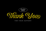 Vintage Millenia - Classic Script, a Script Font by Grezline Studio (Thumbnail 12 of 12)