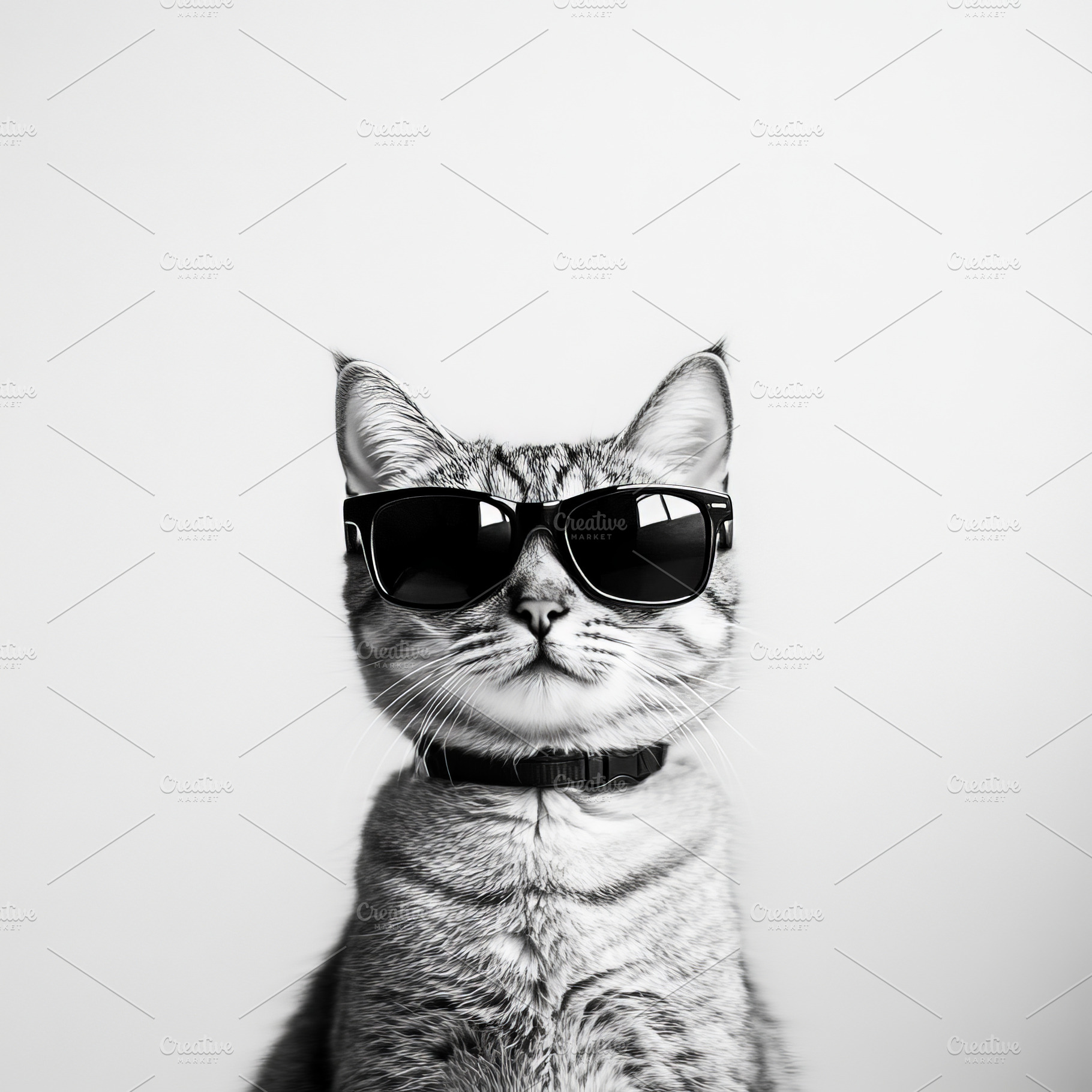 Black and White Tabby Cat, an Animal Photo by Hamza067