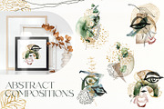 Eucalyptus watercolor leaves clipart, a Decorative Illustration by Yuliya Derbisheva (Thumbnail 10 of 15)