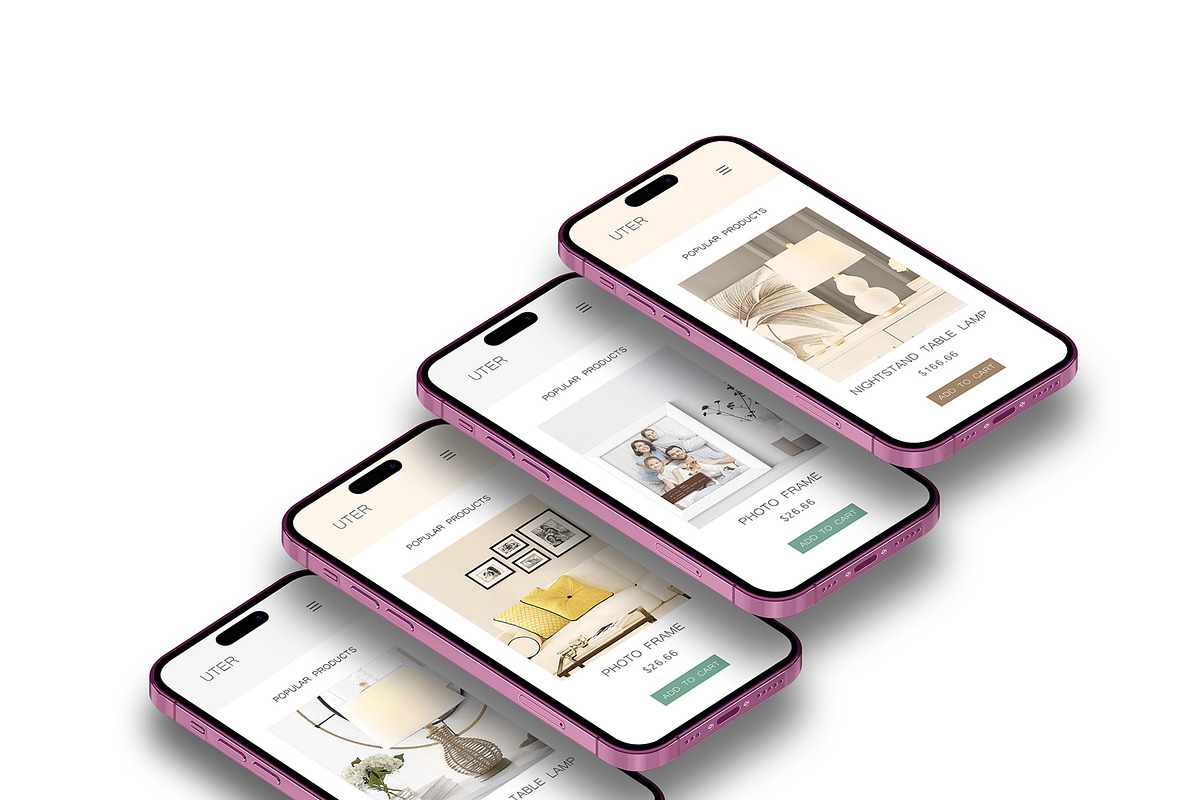 ALL 3D iPHONE MOCK-UP BUNDLE VOL-1, an iPhone Mockup by Graphicsworld125 (Photo 8 of 62)