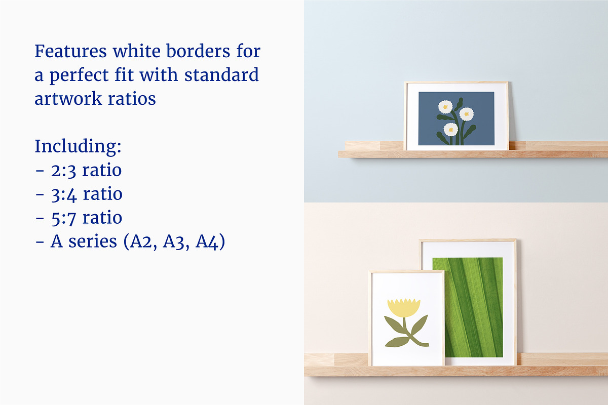 Wooden Frame Print - Mockup Bundle, a Product Mockup by Studio MVDM (Photo 6 of 8)