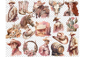 Western Girl Clipart Wild West