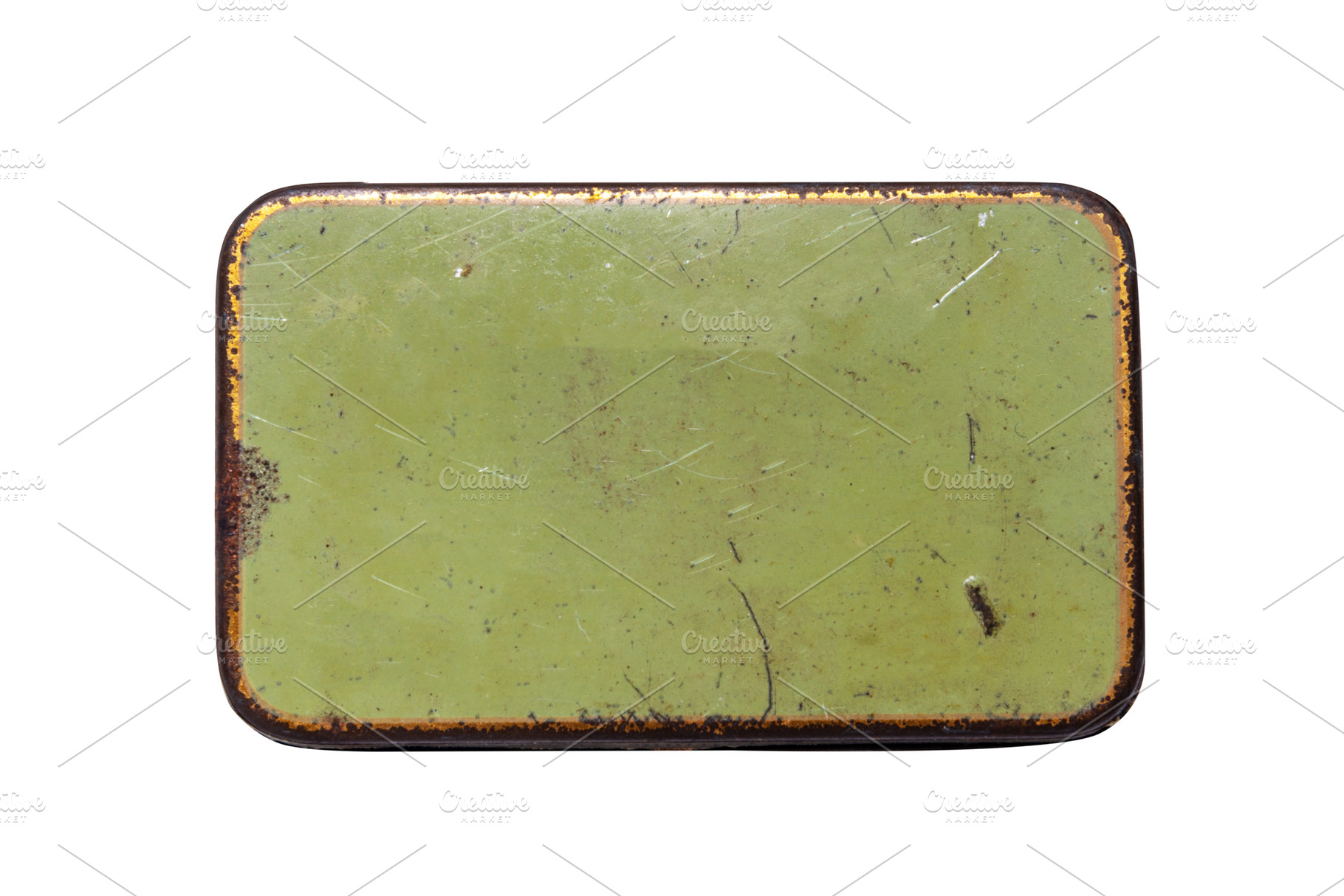 Tin metal box, rustuc patina, a Photo by MDBildes