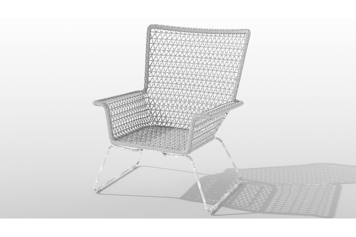 Hogsten Armchair, a Furniture 3D Model by 3DCargo (Photo 12 of 13)